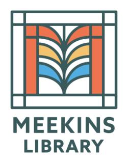 Meekins Library logo